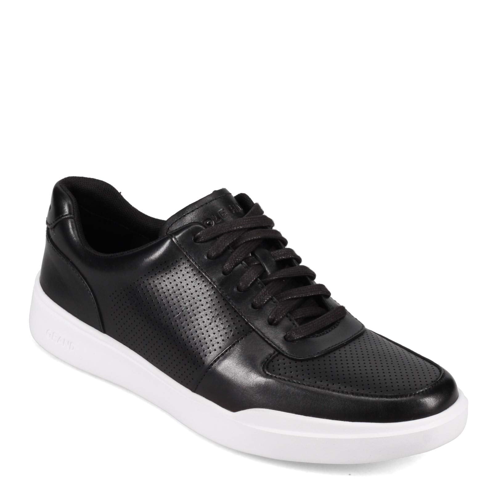 Cole Haan mens Grand Crosscourt Modern Perforated Sneaker, Black, 8 US - Image 3