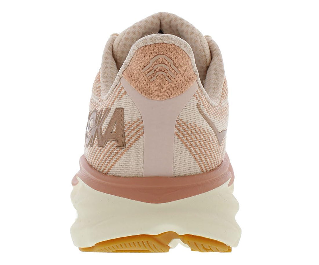 HOKA ONE ONE Clifton 9 Womens Shoes Size 8, Color: Sandstone/Cream - Image 4