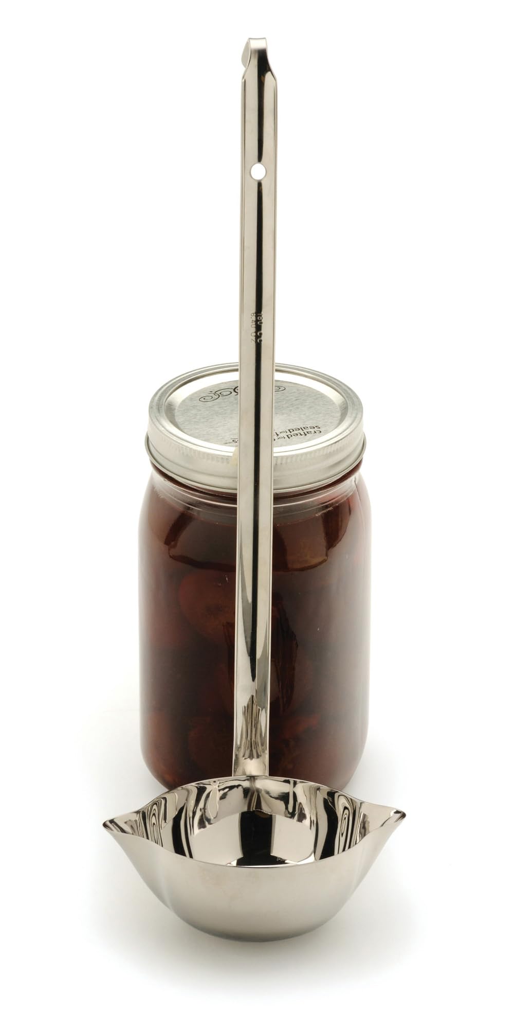 RSVP International Endurance Canning Collection Non-Reactive 18/8 Stainless Steel, Dishwasher Safe, Ladle, 13-1/2" - Image 4