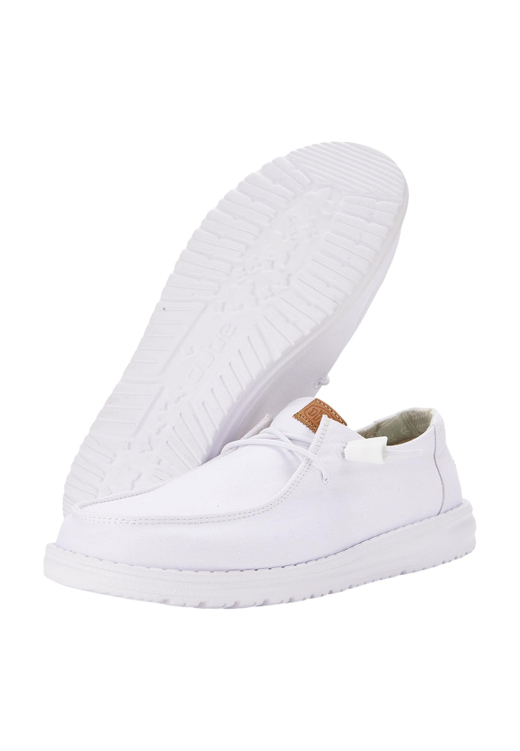 HEYDUDE Women's Wendy Canvas White - Image 5