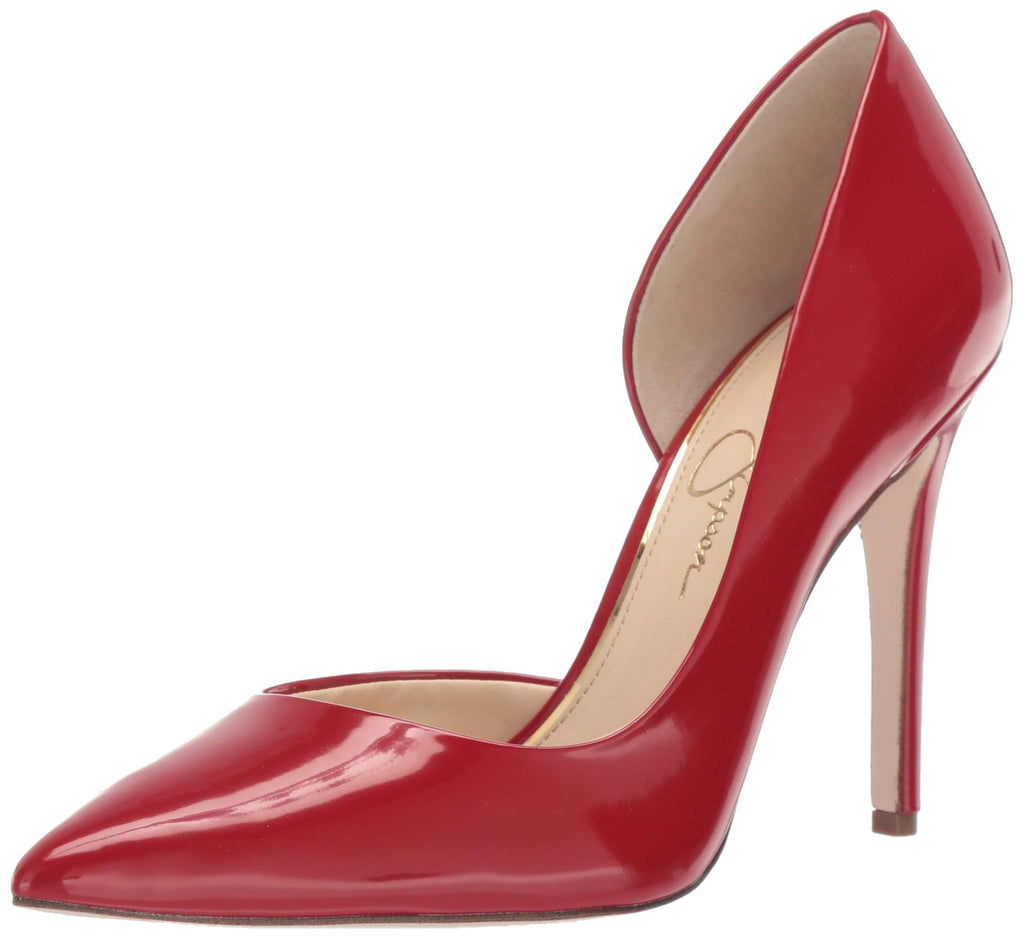 Jessica Simpson Women's Prizma D'Orsay Pump, Red Muse, 5.5 - Image 5