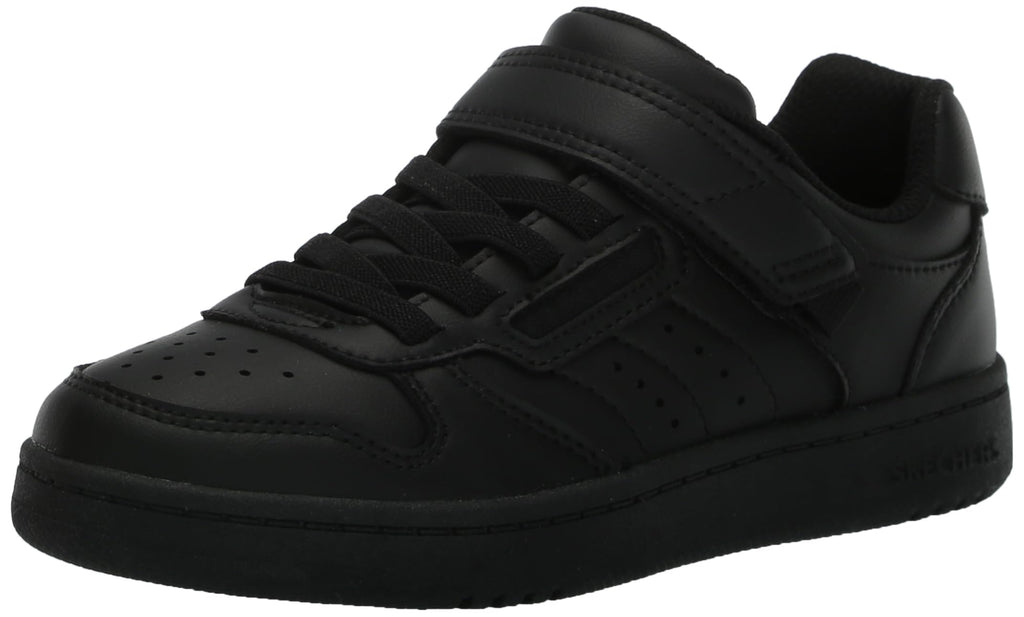 Skechers Kids Boy's Quick Street Sneaker, Black/Black, 10.5 Little Kid - Image 1
