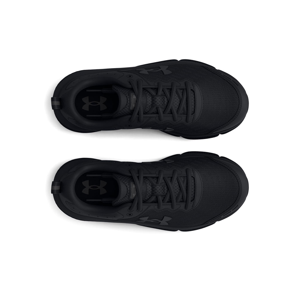 Under Armour Boys' Grade School Assert 10, (002) Black/Black/Black, 4, US - Image 2