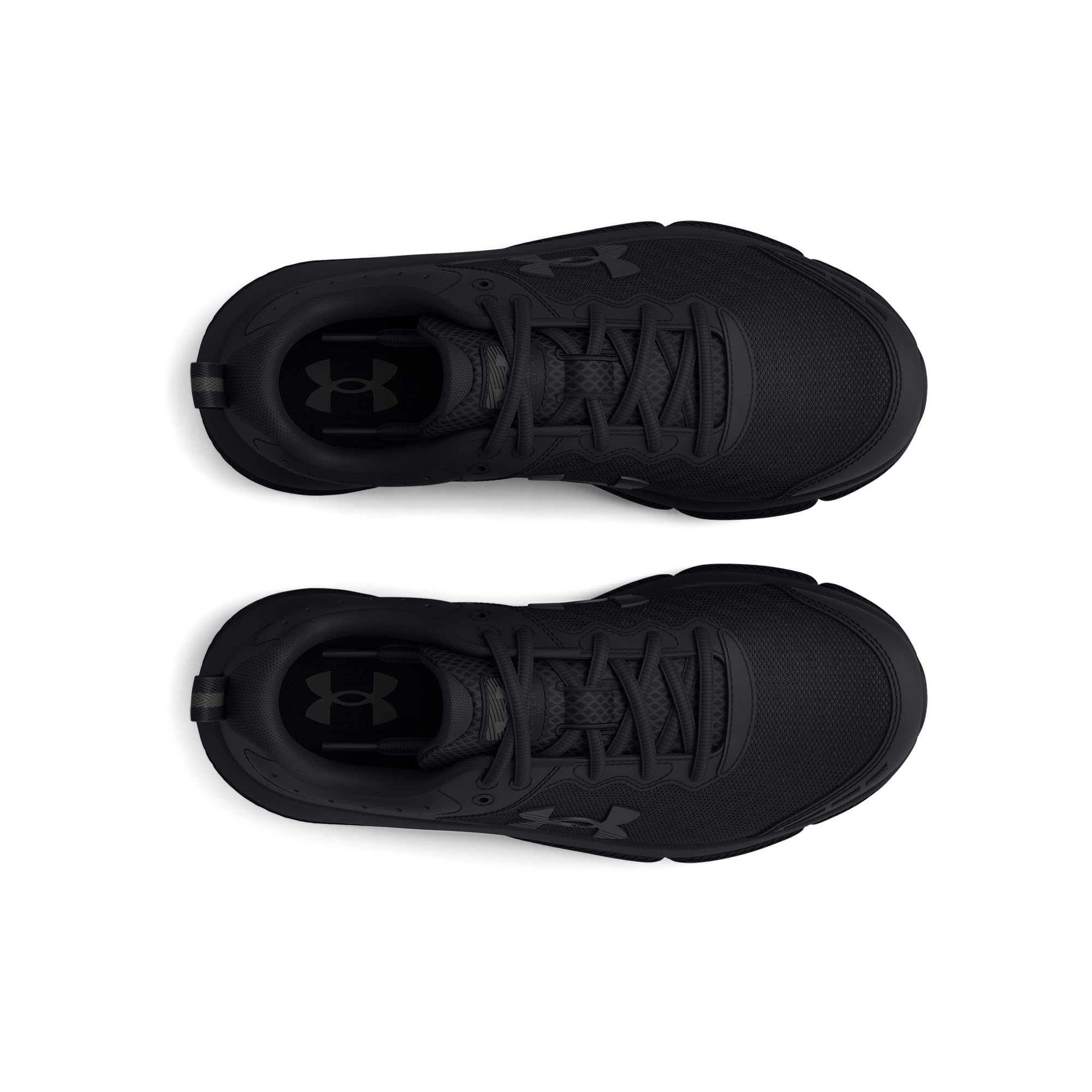Under Armour Boys' Grade School Assert 10, (002) Black/Black/Black, 4, US - Image 2