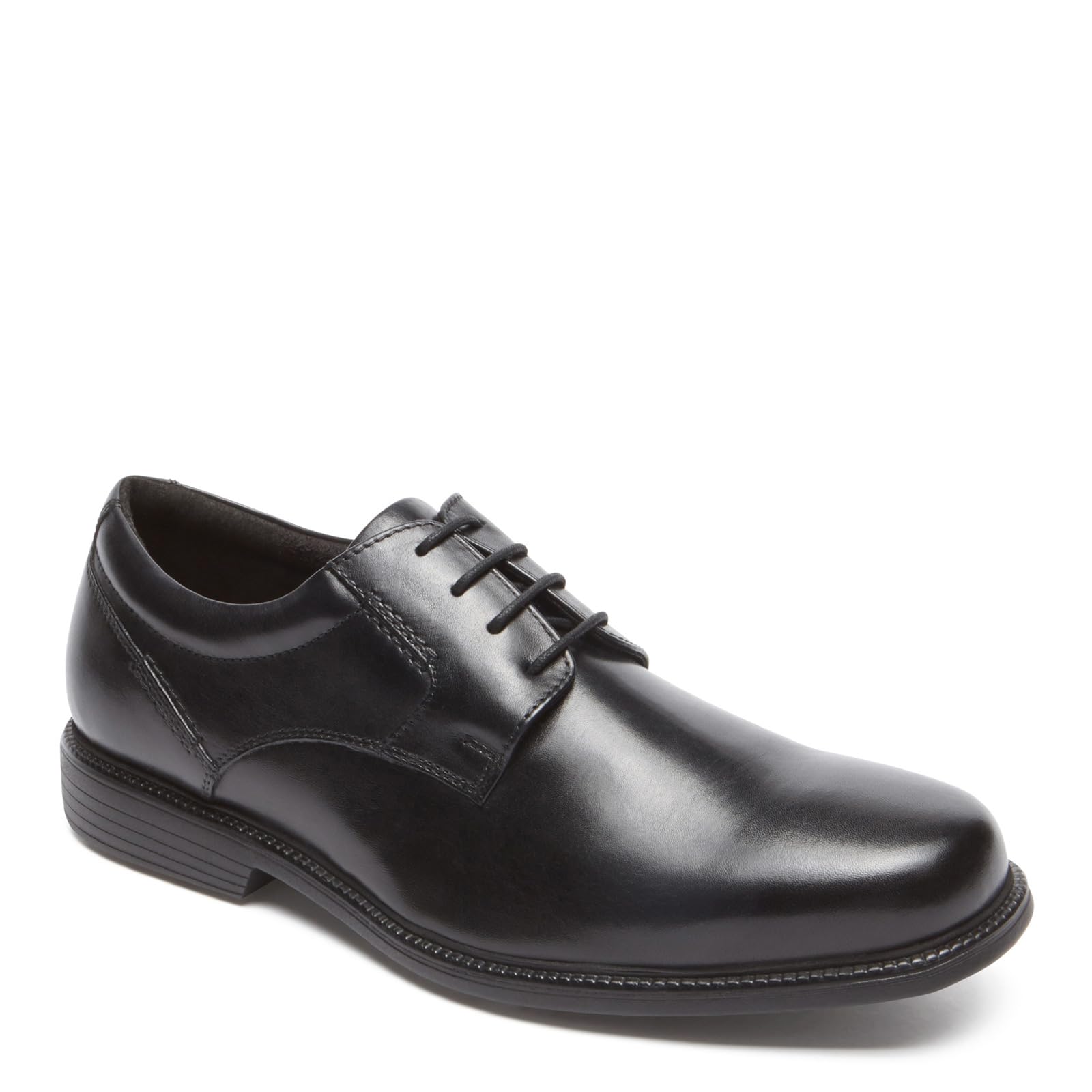 Rockport Mens Charlesroad Plaintoe Oxfords-shoes, Black, 13 Wide US - Image 2