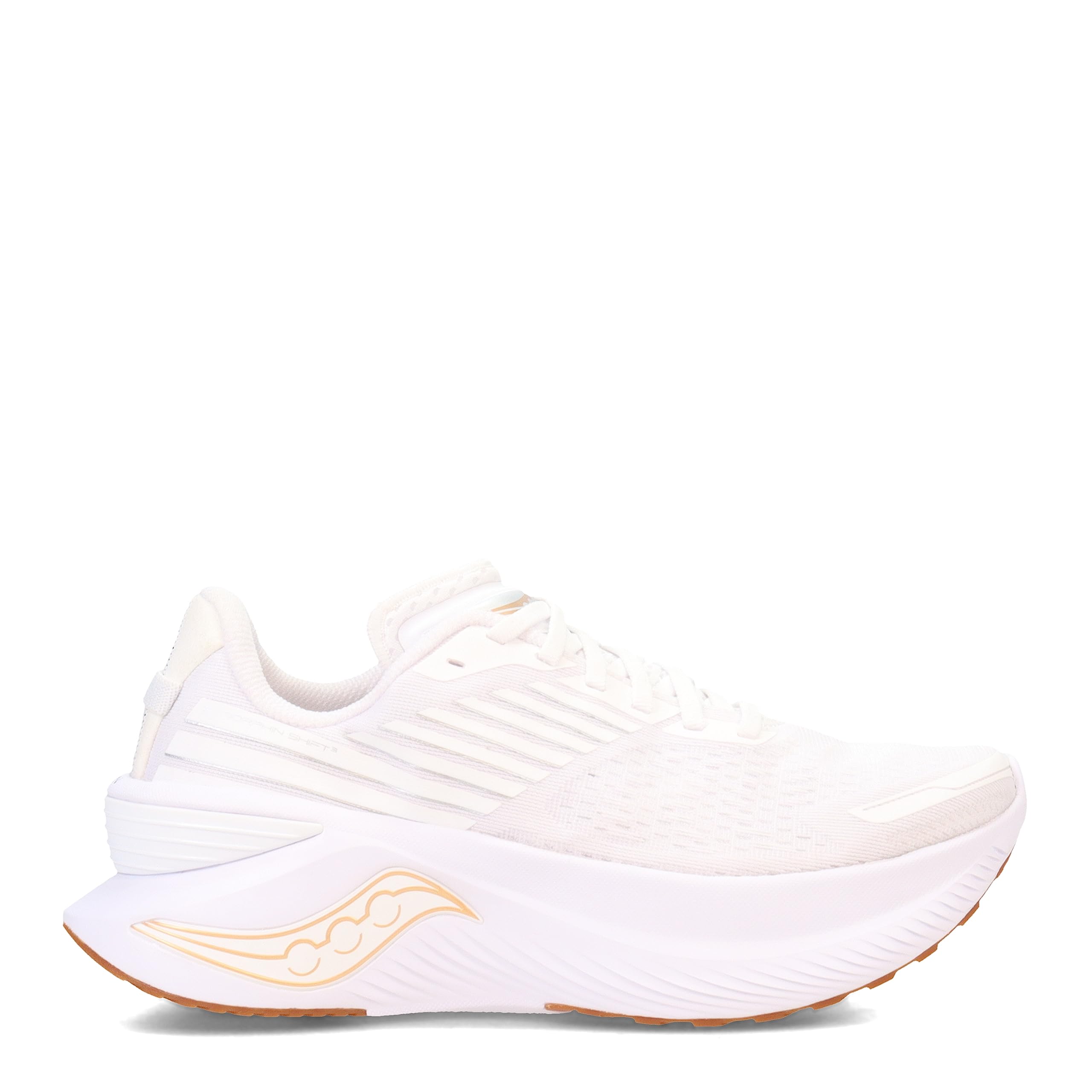 Saucony Women's Endorphin Shift 3 Running Shoe, White/Gum, 6 - Image 3