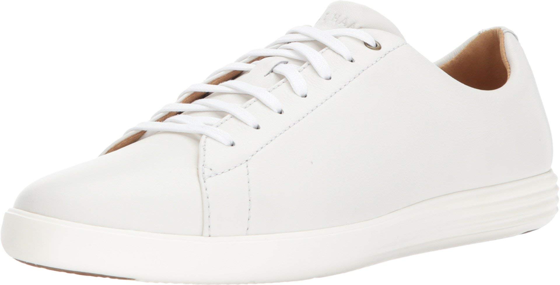 Cole Haan Men's Grand Crosscourt II Sneaker, white leather, 8.5 Medium US - Image 1
