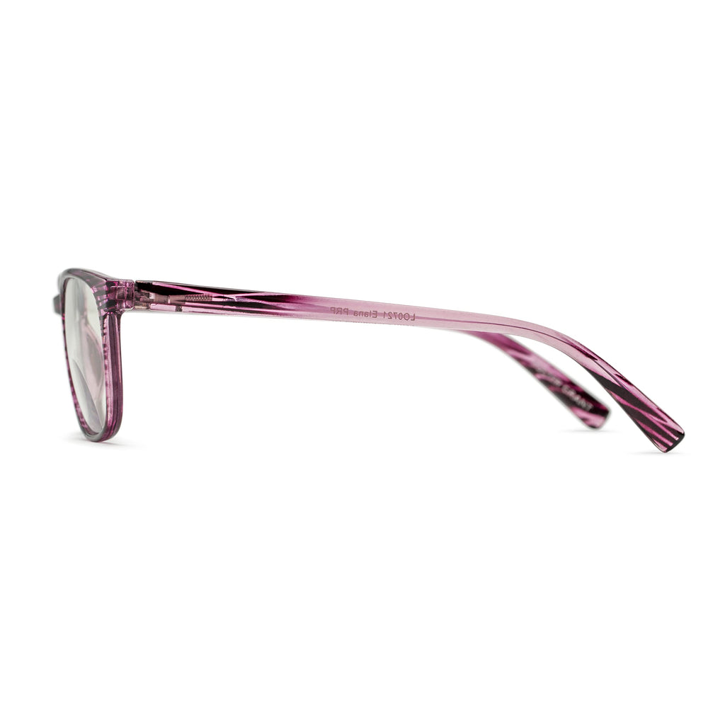 Foster Grant womens Elana Pop of Power Bifocal Style Blue Light Reading Glasses, Purple, 53mm US - Image 3