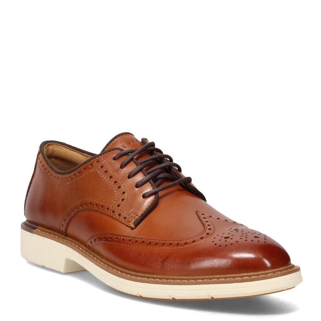 Cole Haan Men's Go-to Wing Oxfords, British Tan, 10-M US - Image 1