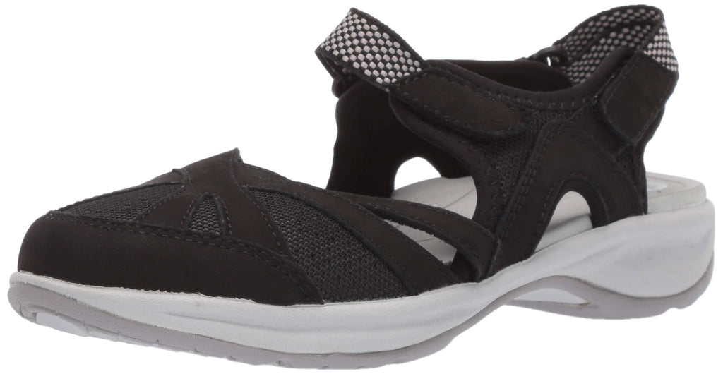 Easy Spirit Esplash Women's Sandal, 10 B(M) US, Black-White - Image 1