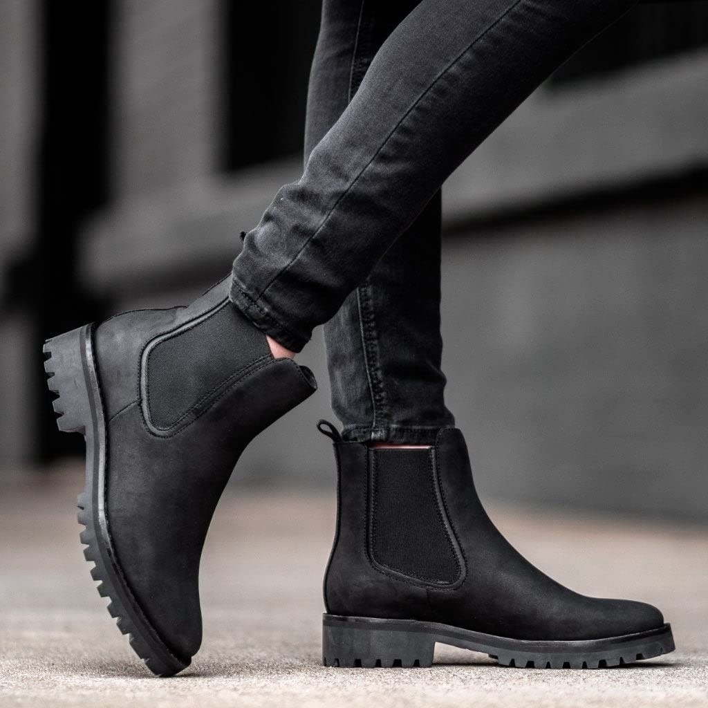 Thursday Boot Company Women's Legend Rugged & Resilient Chelsea Boots, Black Matte, 9 - Image 13