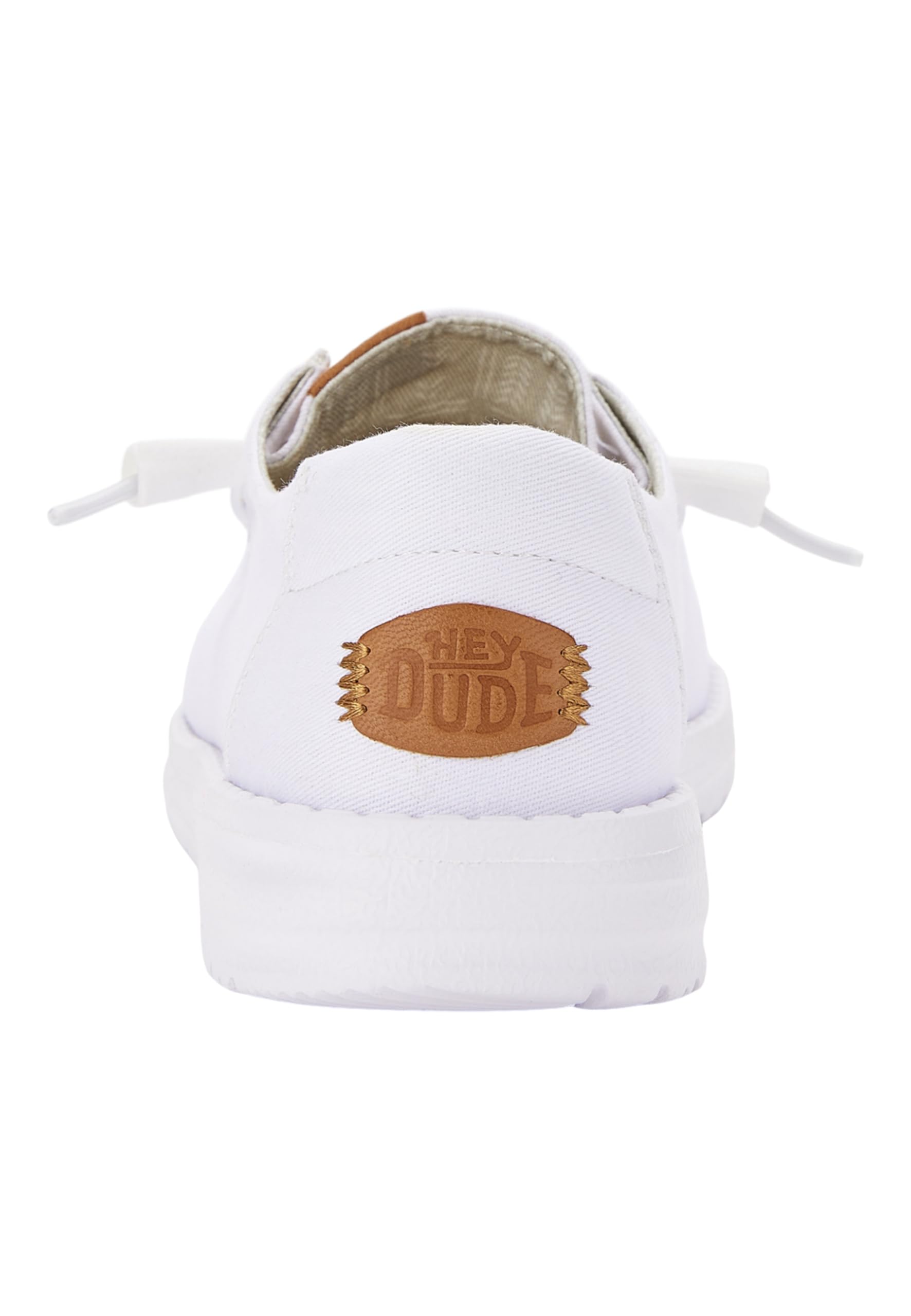 HEYDUDE Women's Wendy Canvas White - Image 3