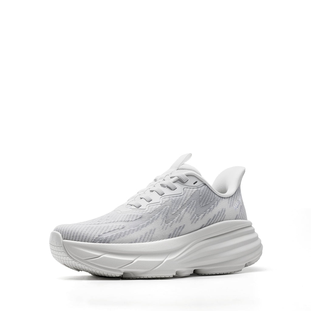 ALLSWIFIT Women's Slip On Walking Shoes Hands-Free Cushion Running Tennis SwiftPlush Non-Slip Comfortable Workout Gym Athletic Fashion Sneakers,Size 7,White,AWUMRS2512 - Image 1