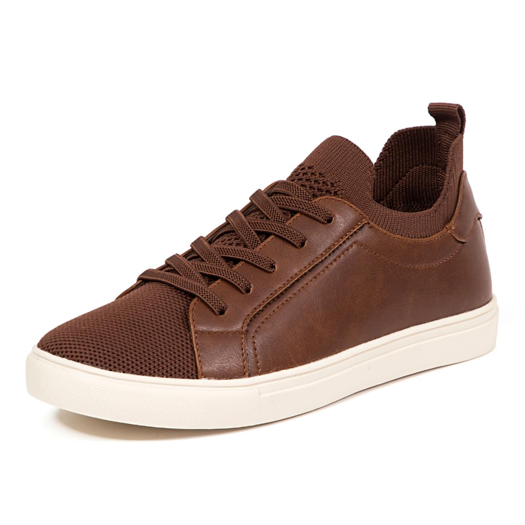 Deer Stags Boy's Dawson JR Sneaker, Brown, 6.5 Big Kid - Image 1
