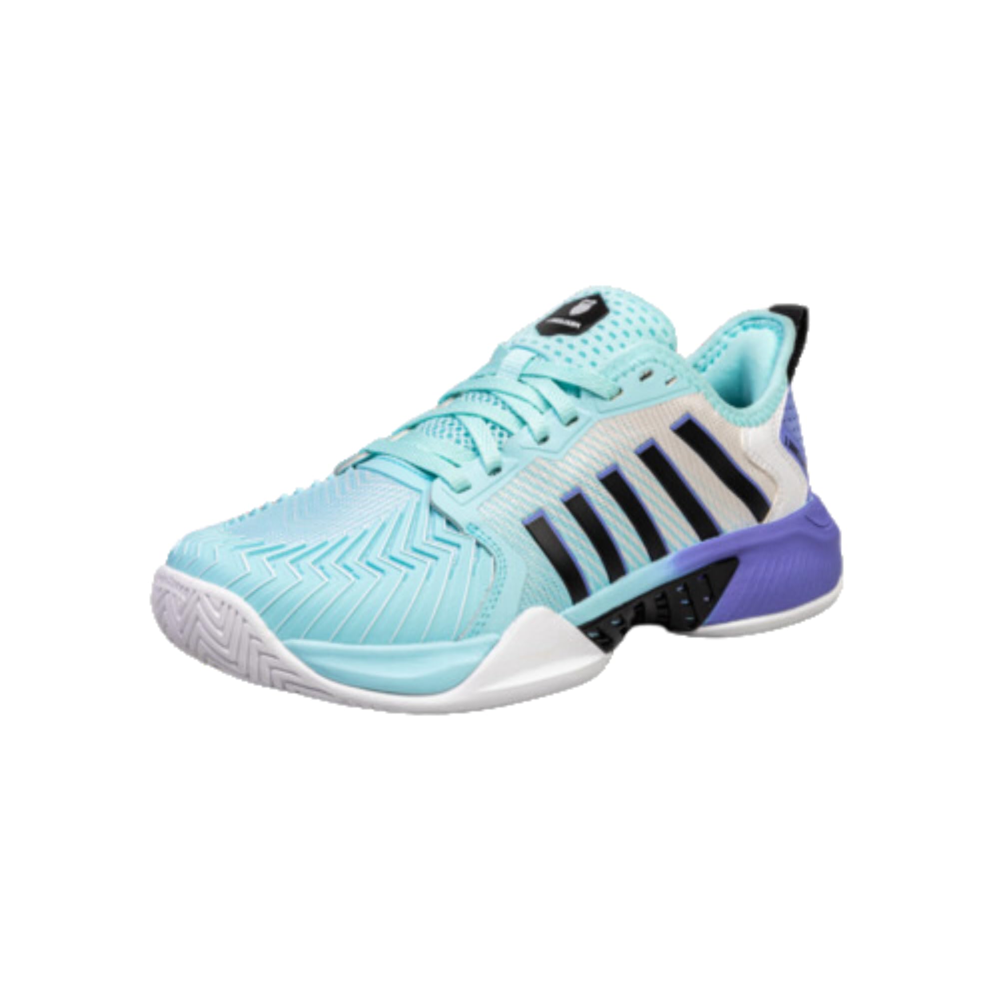 K-Swiss Women's Pickleball Supreme Shoe, Tanager Turquiose/Persian Jewel/Black, 8.5 M - Image 1