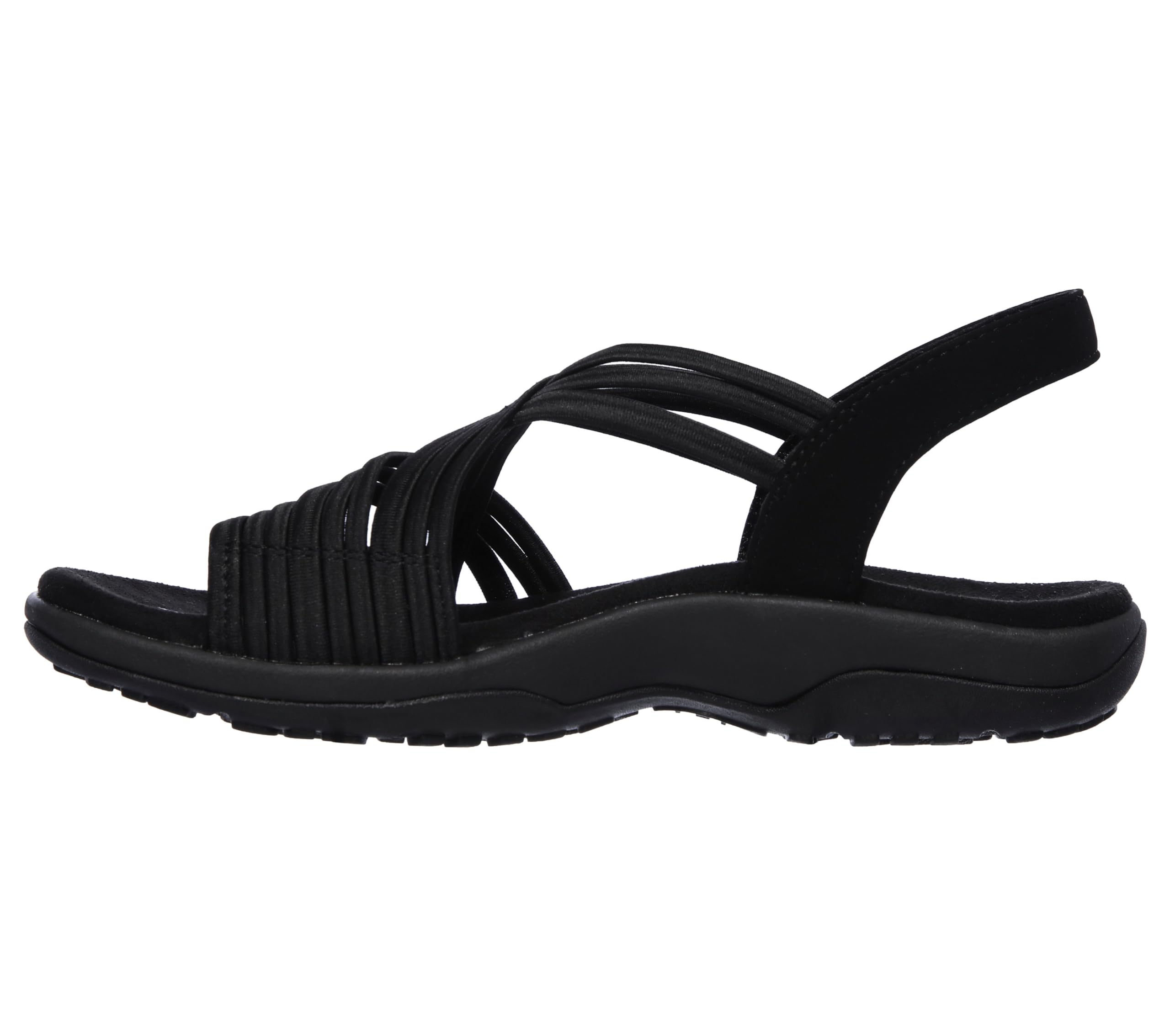 Skechers womens Reggae Slim Simply Stretch Sport Sandal, Black, 9 US - Image 5