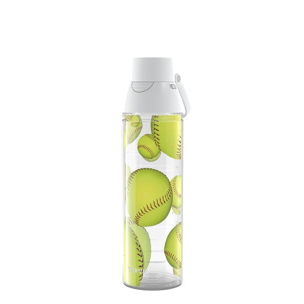 Tervis Venture Lite Softball - All Over Made in USA Double Walled Insulated Tumbler Travel Cup Keeps Drinks Cold & Hot, 24oz Water Bottle, Classic - Image 1