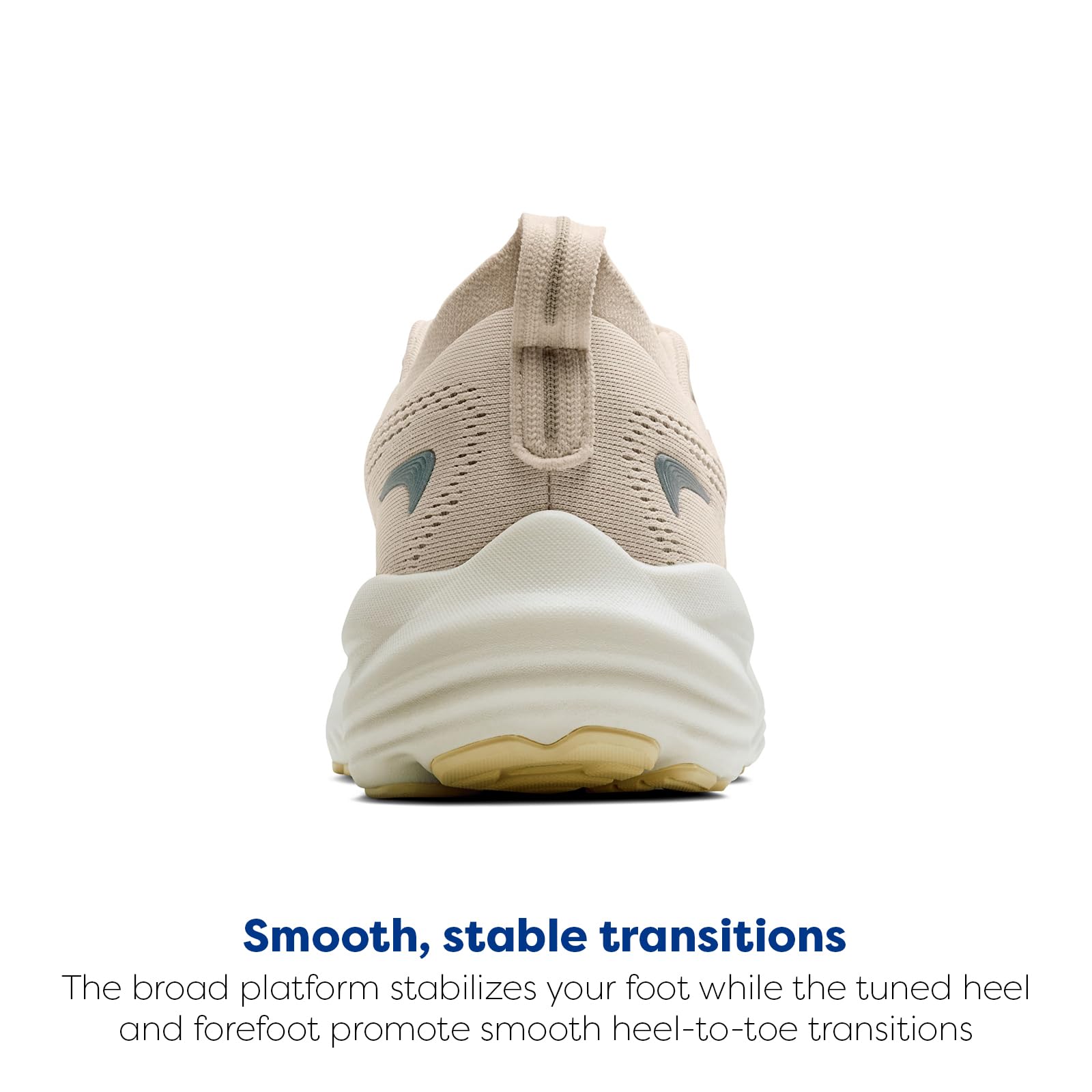 Brooks Women’s Glycerin 22 Neutral Running Shoe - Almond Peach/London-Fog/Almond - 9.5 Medium - Image 3