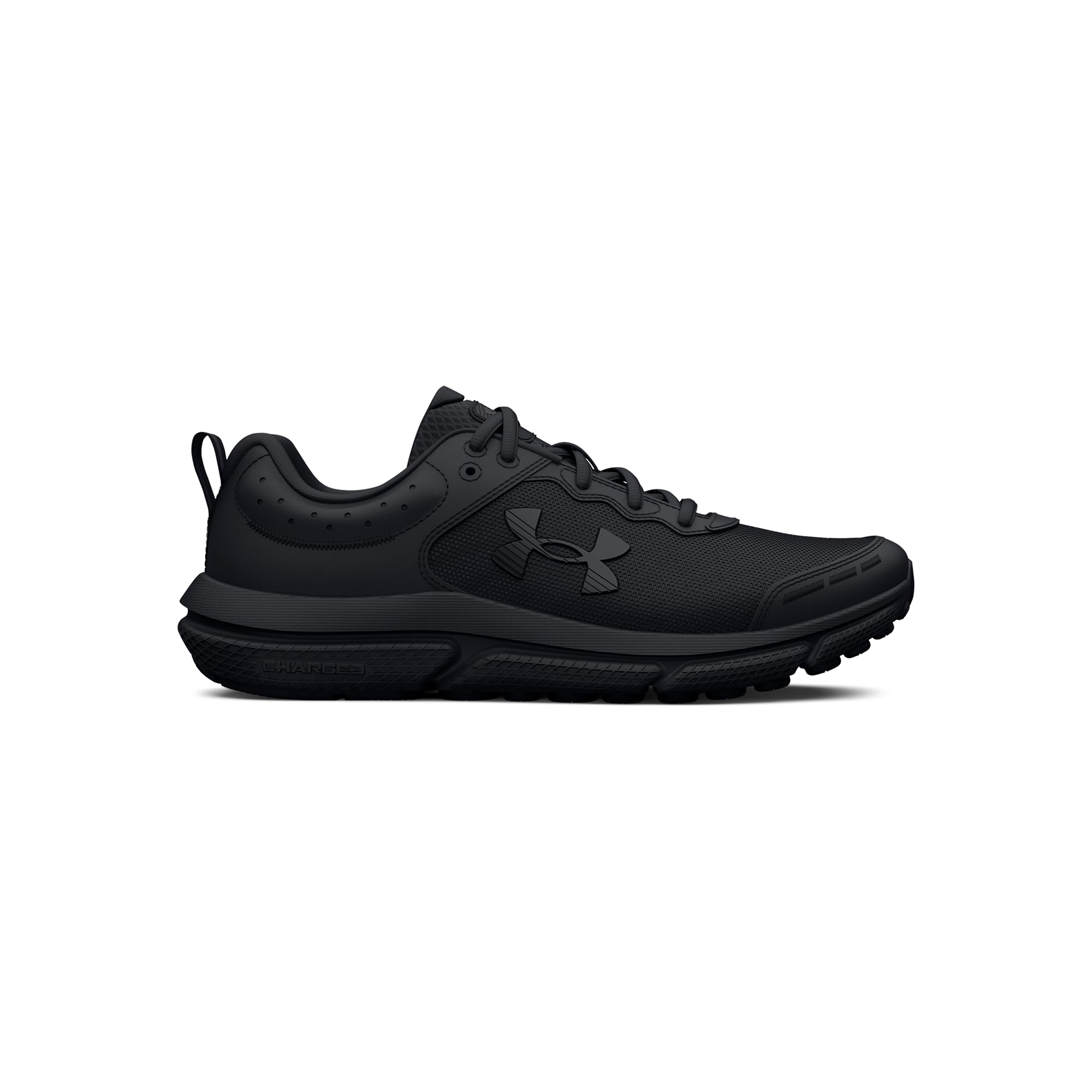 Under Armour Boys' Grade School Assert 10, (002) Black/Black/Black, 4, US - Image 1