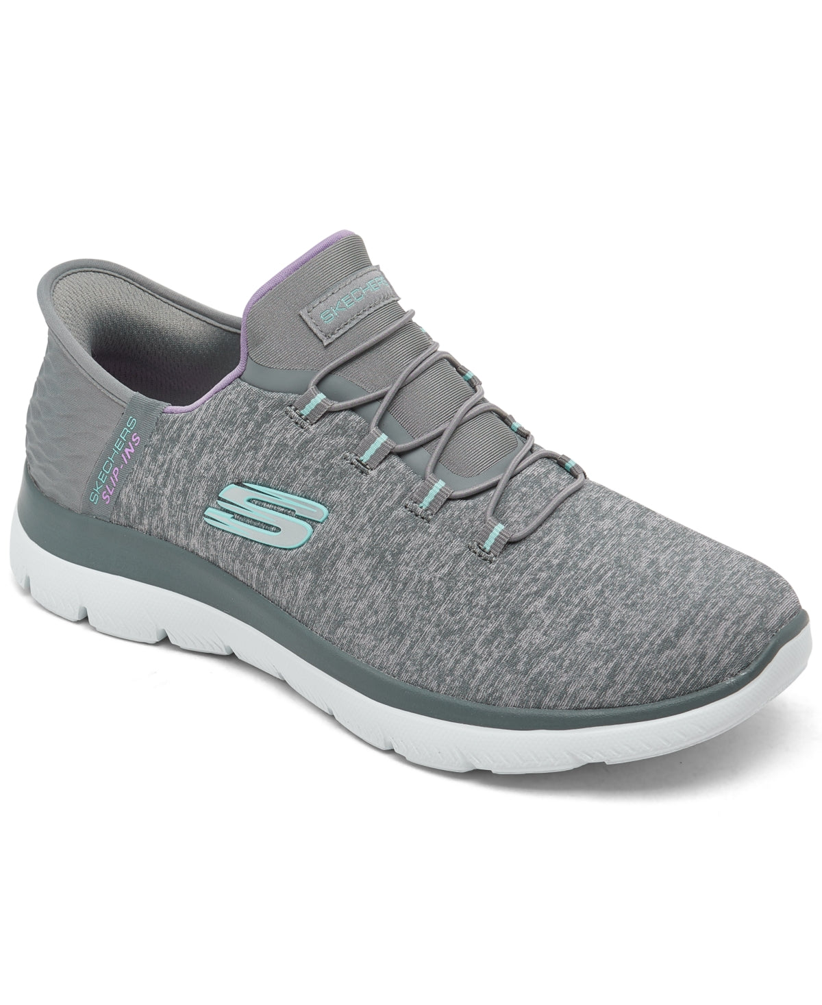 Womens Skechers Summits Dazzling Haze Slip-ins(R) Athletic Sneakers - Image 5