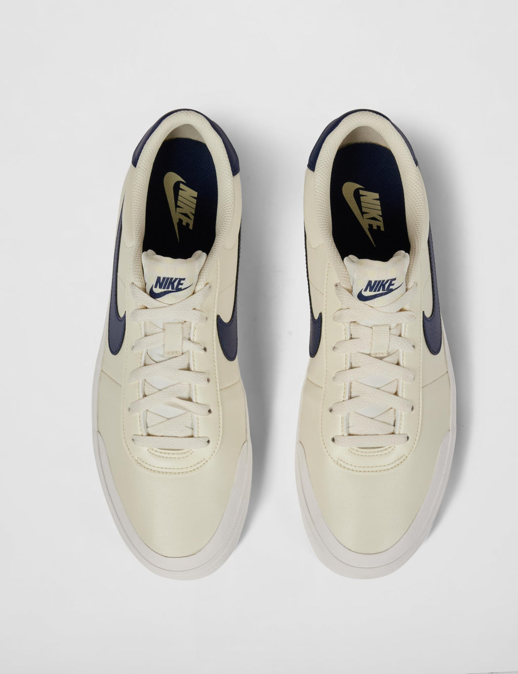 Nike Men's Court Shot Sneaker, Coconut Milk/Midnight Navy/Sail, 10.5 - Image 8