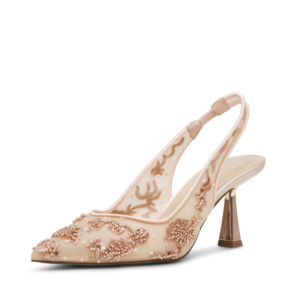 Betsey Johnson Women's Nikki, Blush, 8.5 - Image 1