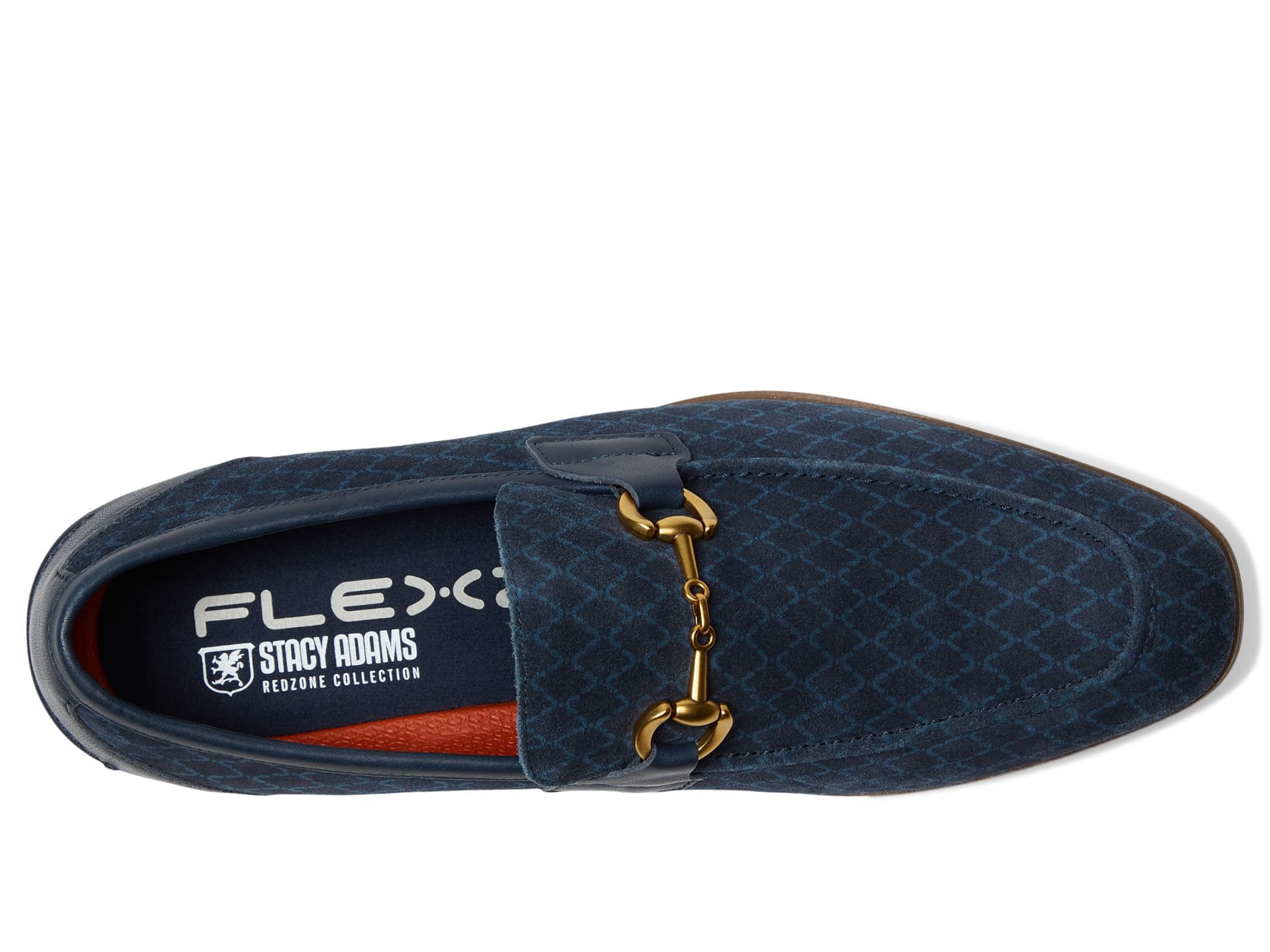 Stacy Adams Men's Brinkley Moc Toe Slip On Loafer, Navy, 12 - Image 6