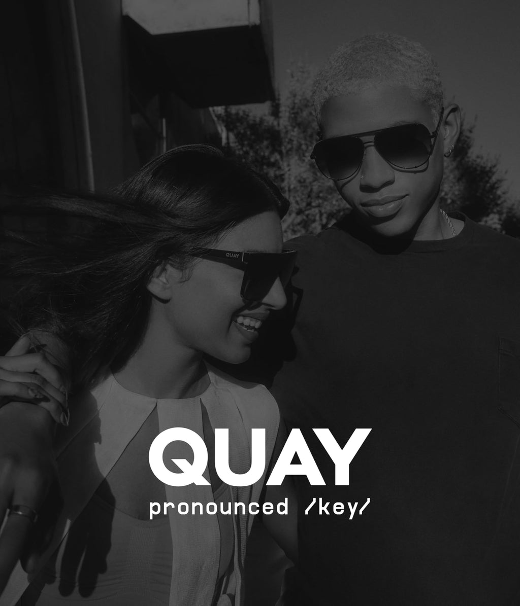 Quay - Womens Sunglasses, Polarized Square Lenses with UV Protection, Oversized Sunglasses (Level Up, Black) - Image 4