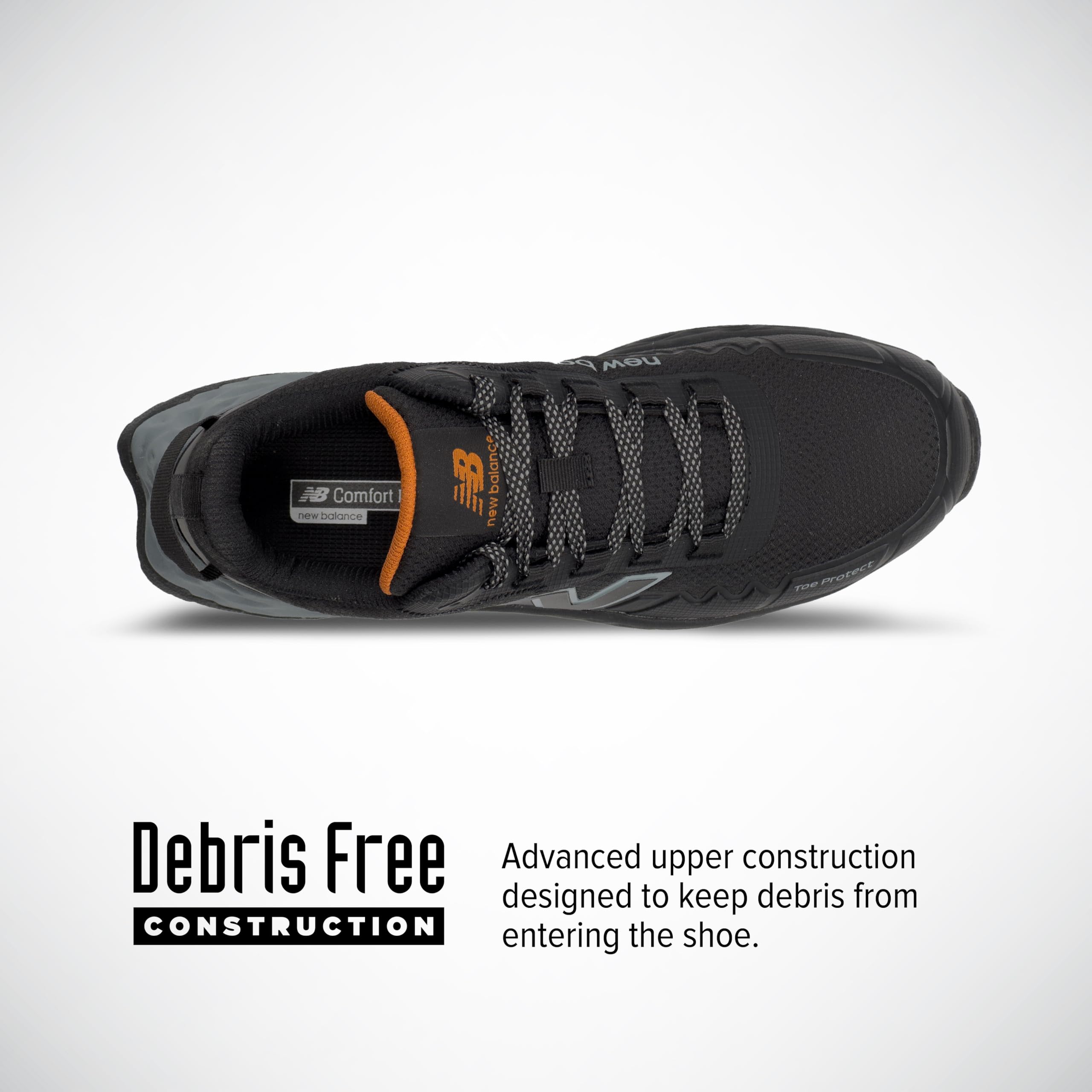 New Balance Work & Safety Cremorne Fresh Foam Low - Composite Toe Women's Shoes Black/Grey : 9.5 D - Wide, Synthetic - Image 14