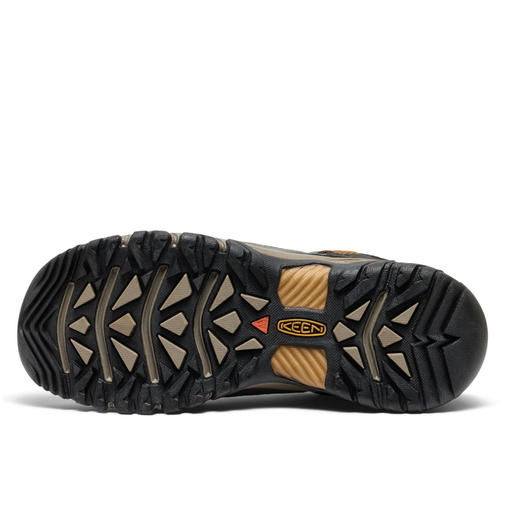 KEEN Men's Targhee 3 Low Height Waterproof Hiking Shoes, Black Olive/Golden Brown, 10.5 US - Image 10
