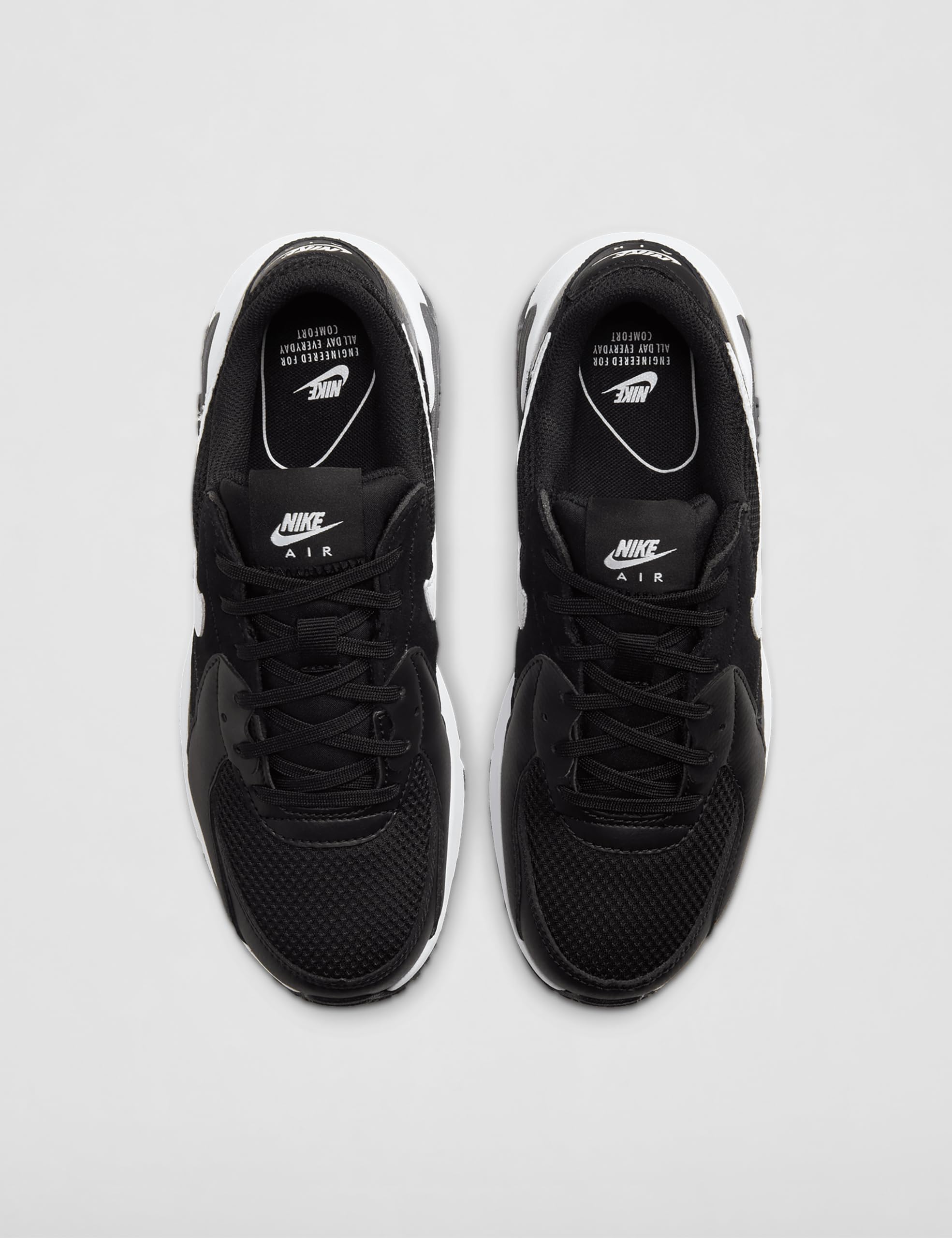 Nike Women's Air Max Excee Sneaker, Black/White/Dark Grey, 10 - Image 9