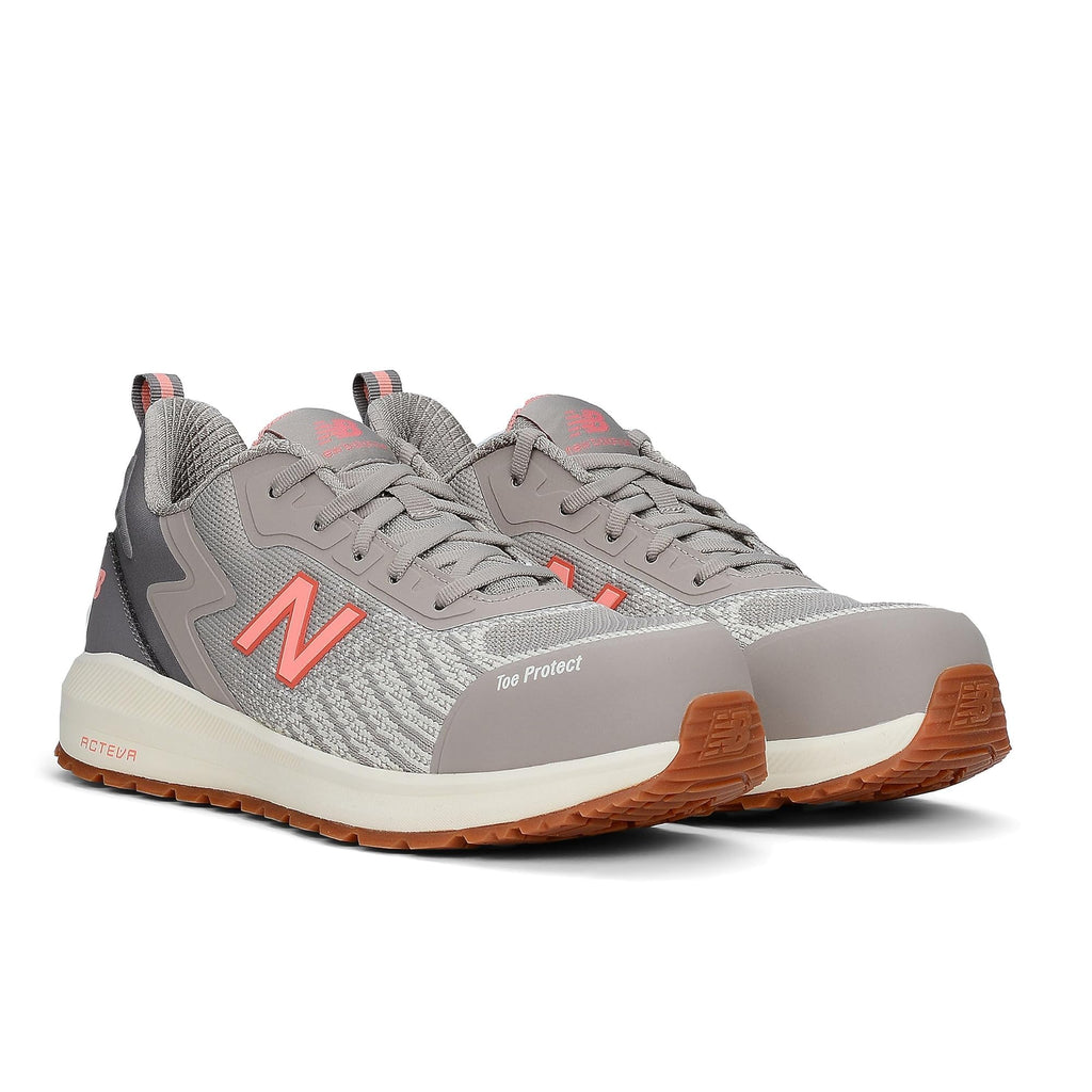 New Balance Women's Speedware Composite Toe Shoe - Slip Resistant, Puncture Resistant, Electrical Hazard, Beige/Desert Flower, 9.5 Wide - Image 5