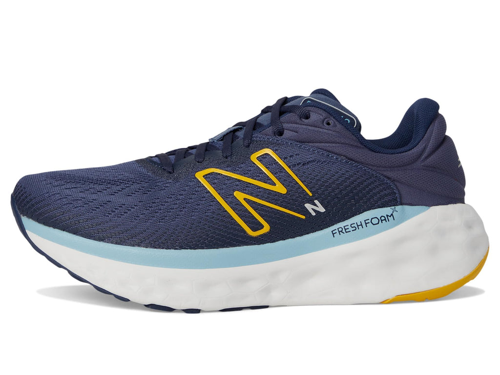 New Balance Men's M840FCE Running Shoe, Vintage Indigo/Ginger Lemon/Chrome Blue, 9 Wide - Image 4