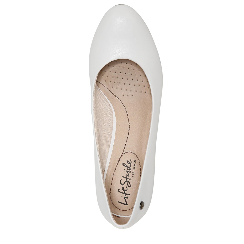 LifeStride Womens Parigi Pumps White 7.5 M - Image 5