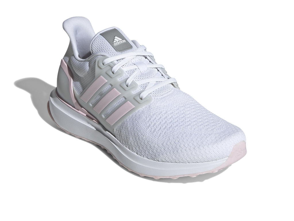 adidas Women's UBounce DNA Sneaker, White/Clear Pink/Silver Metallic, 6 - Image 1