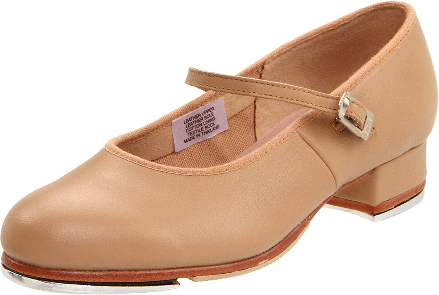 Bloch Dance Women's Tap-On Tap Shoe, Tan, 7.5 M US - Image 1