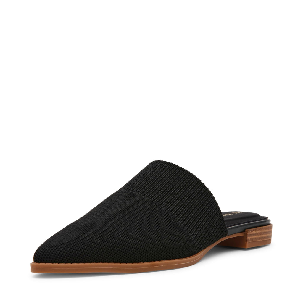 Anne Klein Women's Mule Slipper Vassar, Black Knit, 5.5 - Image 1