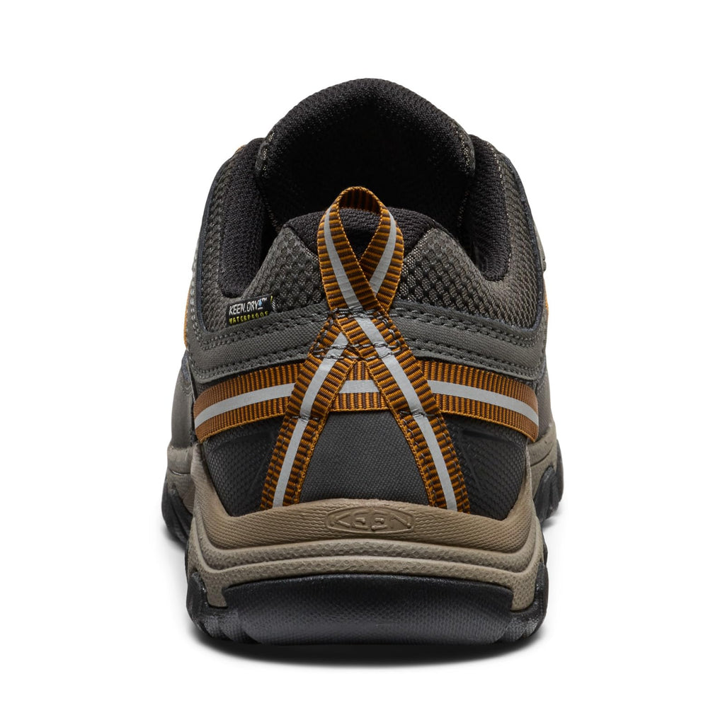 KEEN Men's Targhee 3 Low Height Waterproof Hiking Shoes, Black Olive/Golden Brown, 10.5 US - Image 11