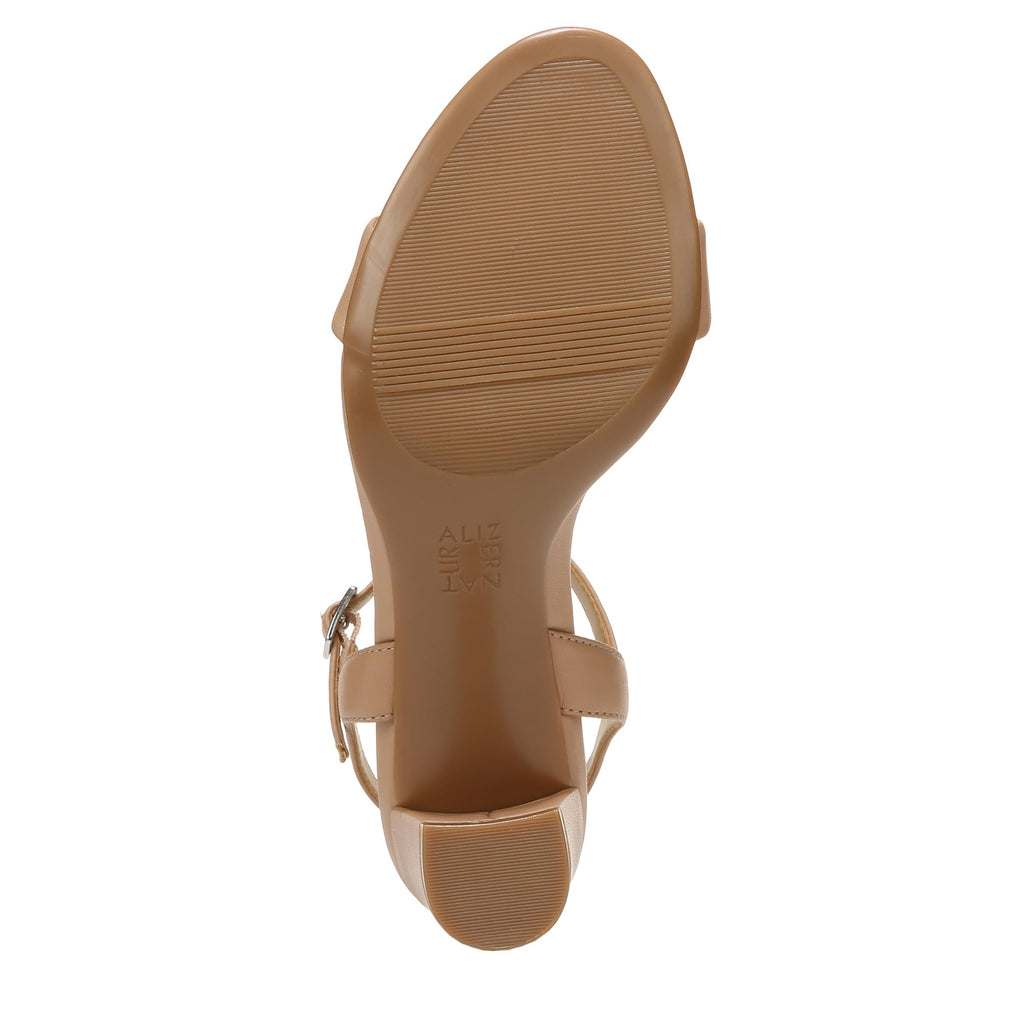 Naturalizer Womens Bristol Heeled Sandal Creme Brulee Beige 10 W - Image 4