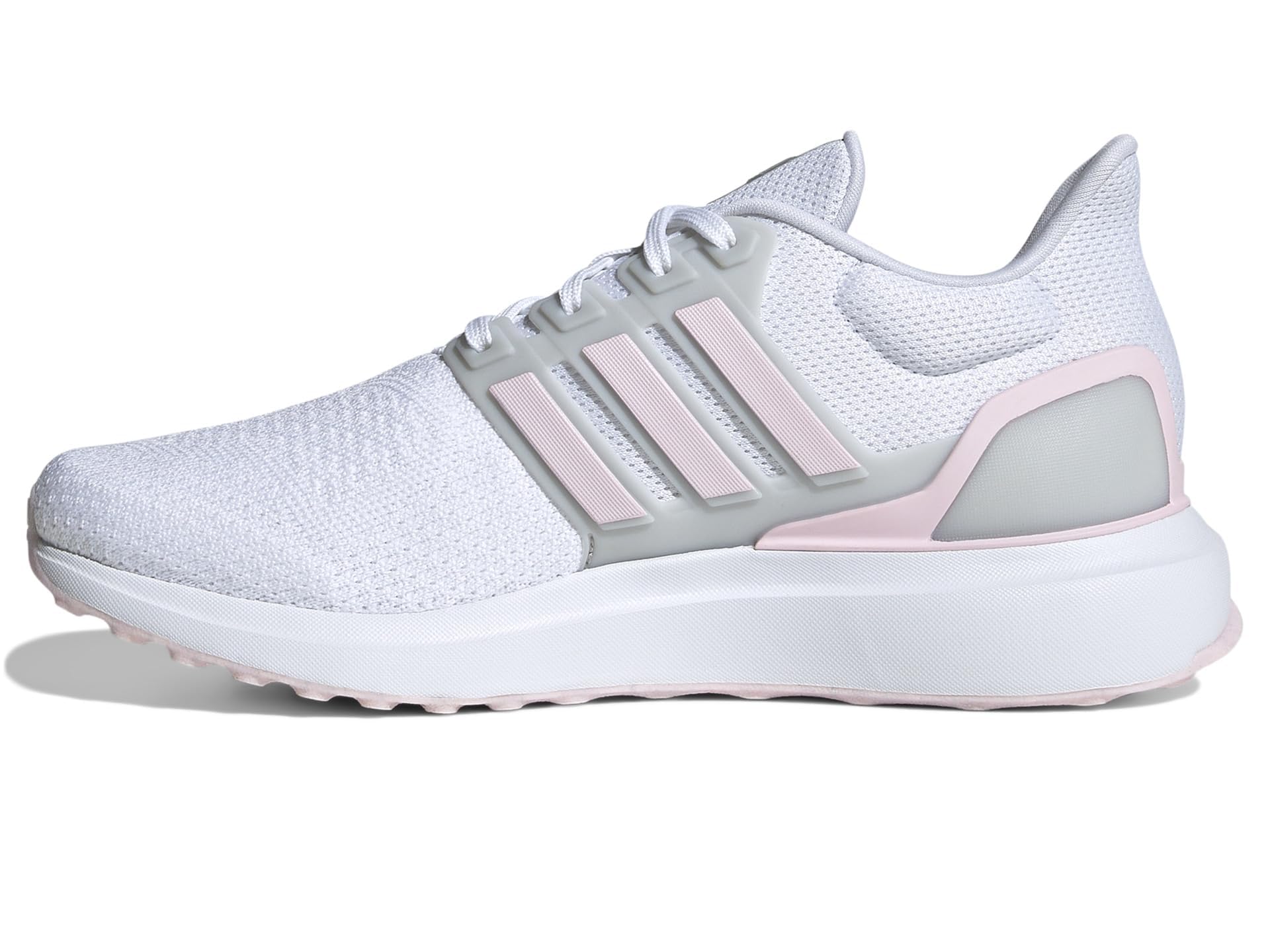 adidas Women's UBounce DNA Sneaker, White/Clear Pink/Silver Metallic, 6 - Image 4