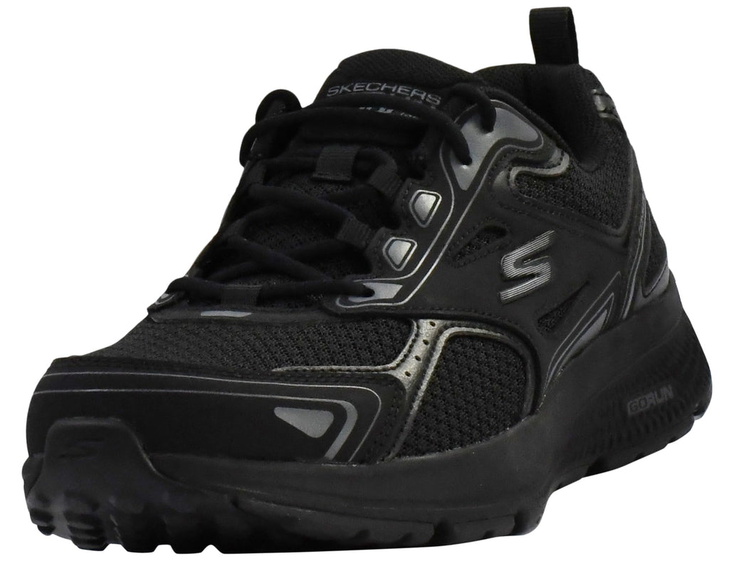 Skechers Men's Go Run Consistent Sneaker, Black/Charcoal, 11.5 X-Wide - Image 1