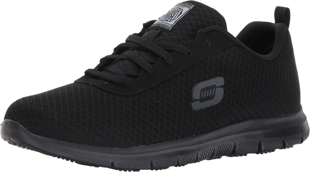 Skechers Women's Ghenter Bronaugh Work Shoe, Black, 11 - Image 1