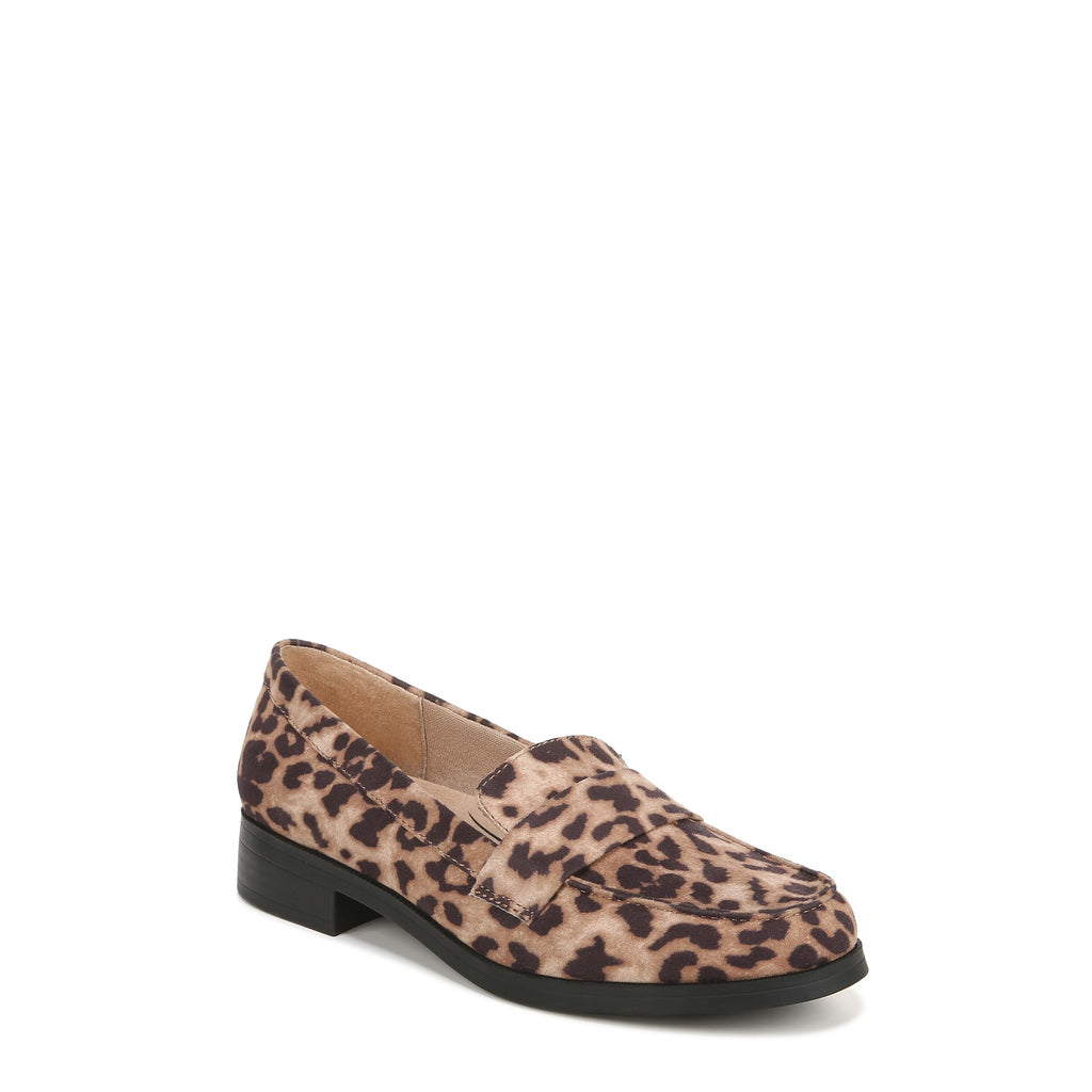 LifeStride Womens Sonoma Slip On Loafer Brown Leopard 9 W - Image 1
