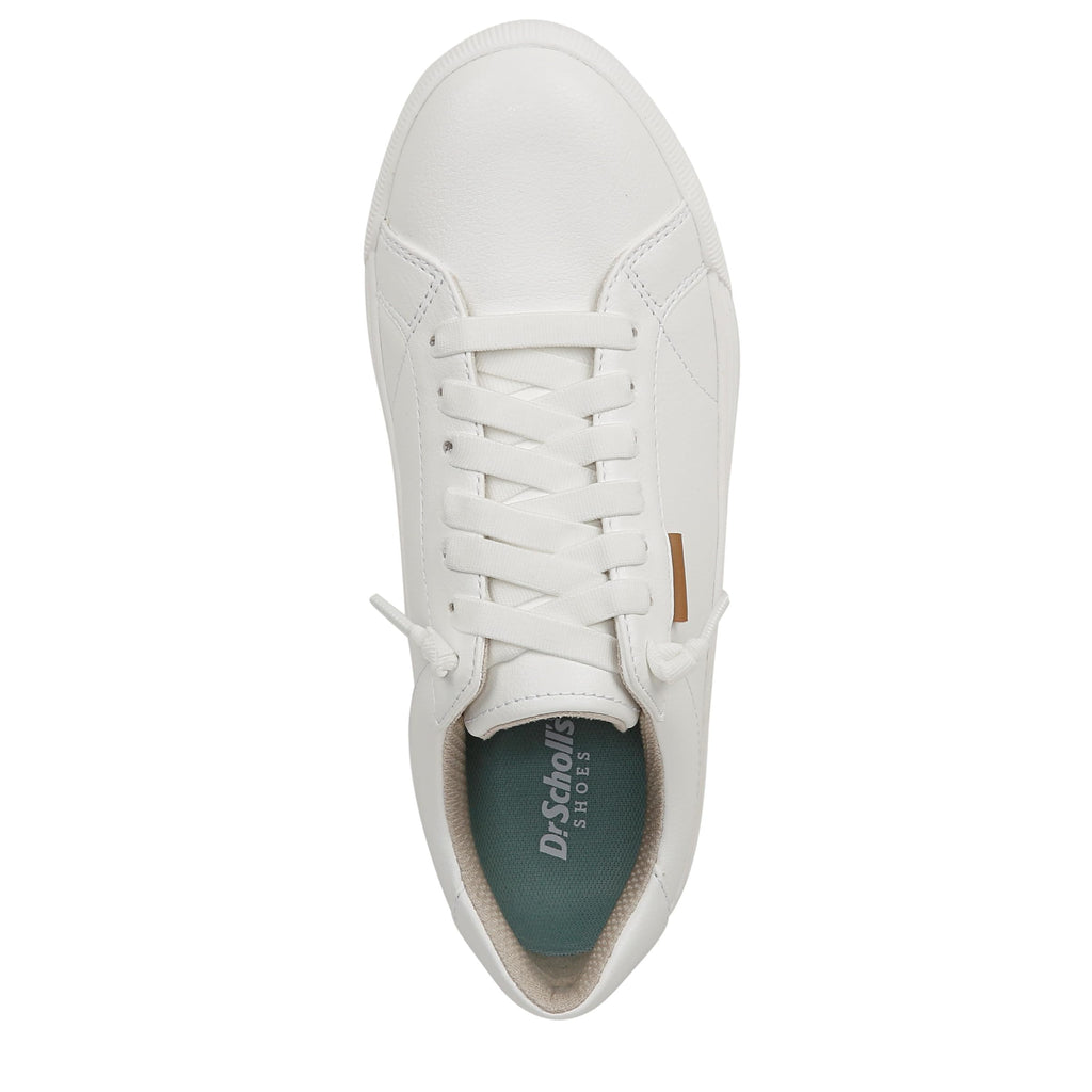 Dr. Scholl's Shoes Women's Time Off Go Sneaker, White Smooth, 8.5 - Image 5
