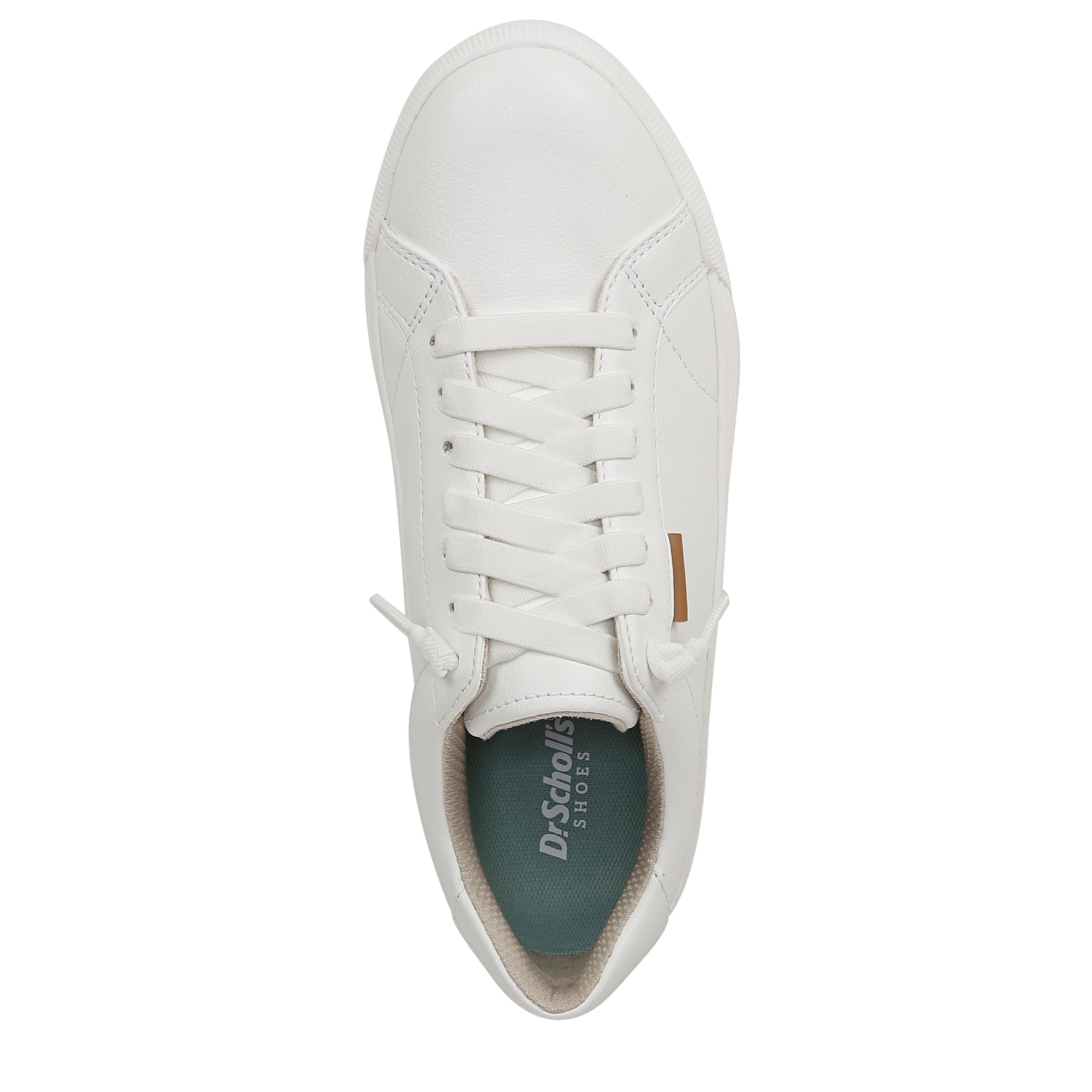 Dr. Scholl's Shoes Women's Time Off Go Sneaker, White Smooth, 8.5 - Image 5