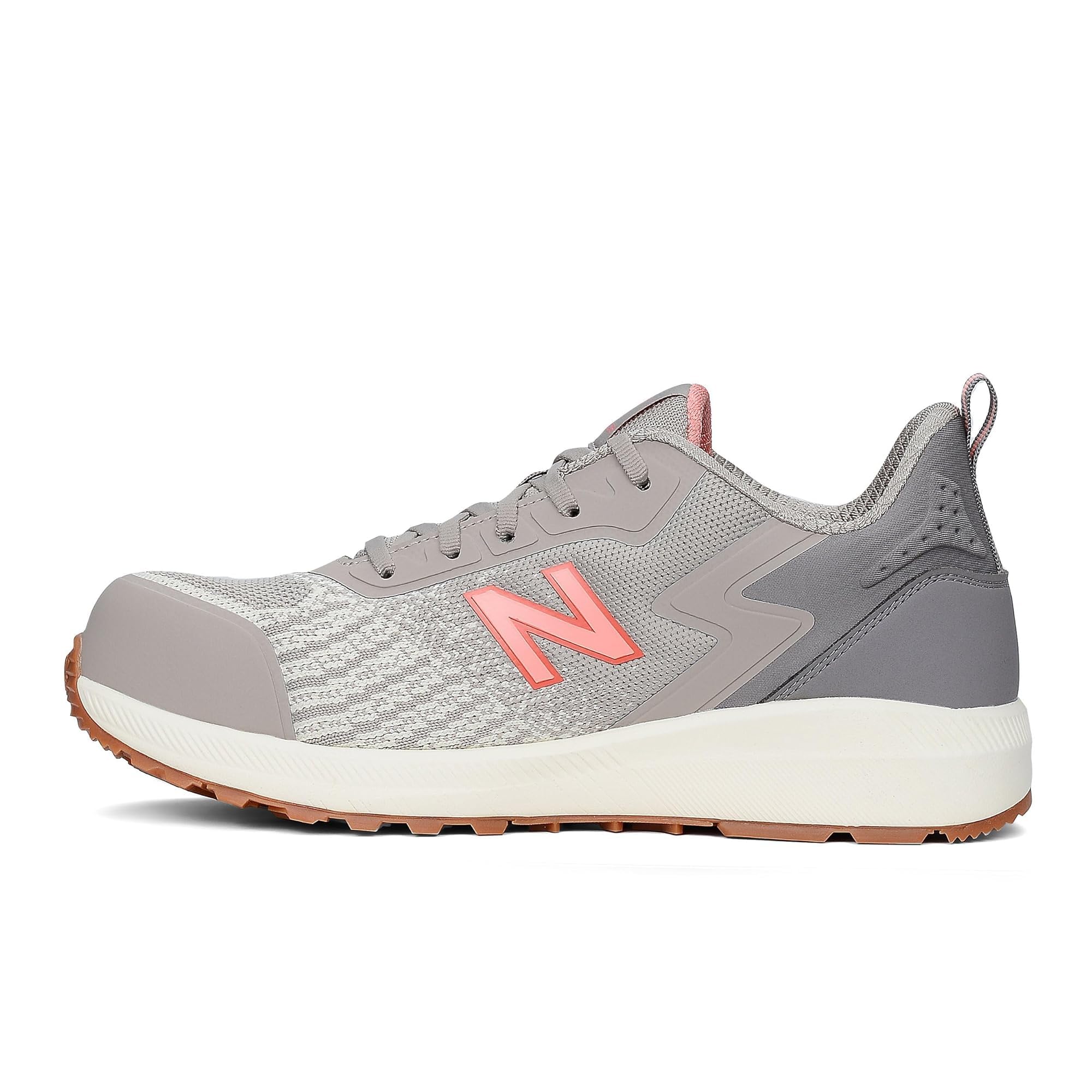 New Balance Women's Speedware Composite Toe Shoe - Slip Resistant, Puncture Resistant, Electrical Hazard, Beige/Desert Flower, 9.5 Wide - Image 8