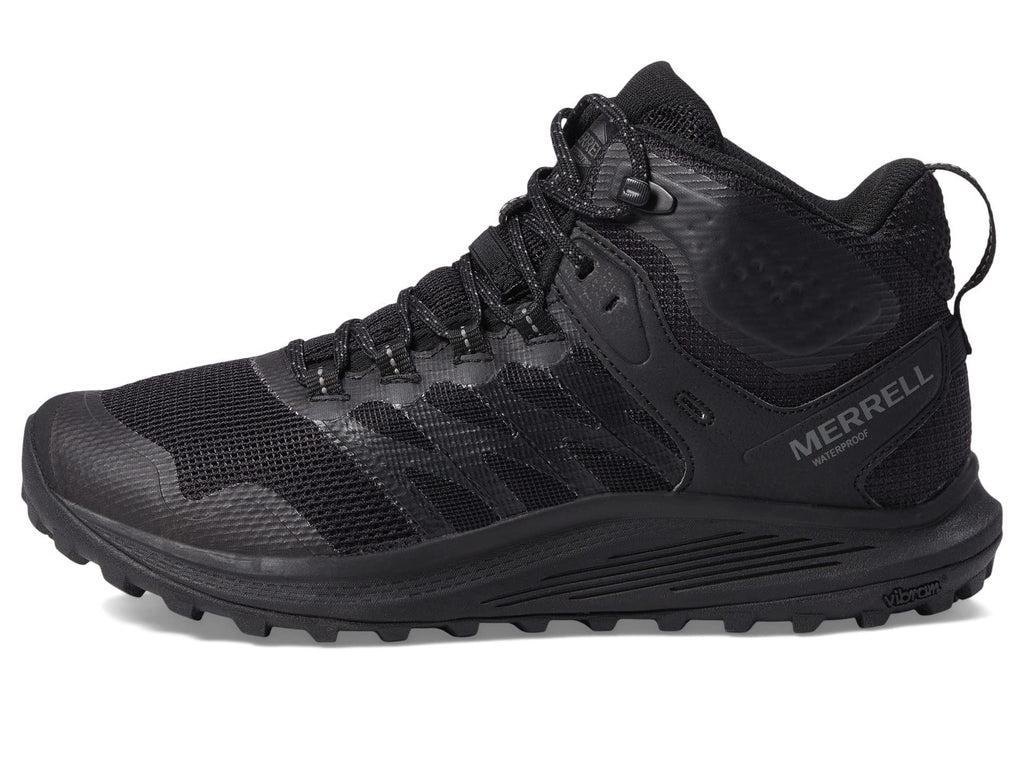 Merrell Men's Nova 3 Tactical Mid Waterproof Military Boot, Black/Charcoal, 7.5 - Image 4