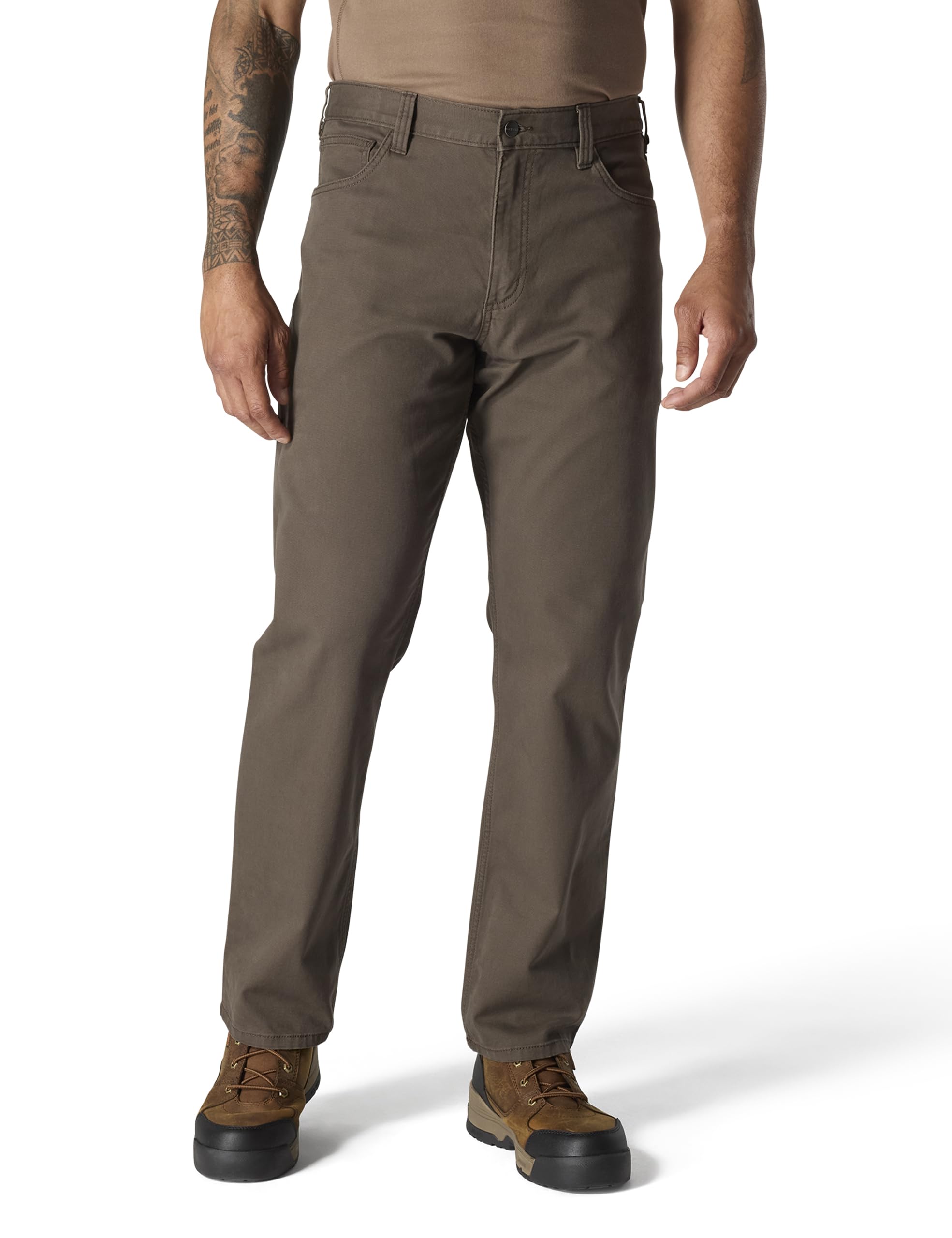 Carhartt Men's Relaxed Straight Rigby Pant, Dark Coffee, W34 x L30 - Image 1