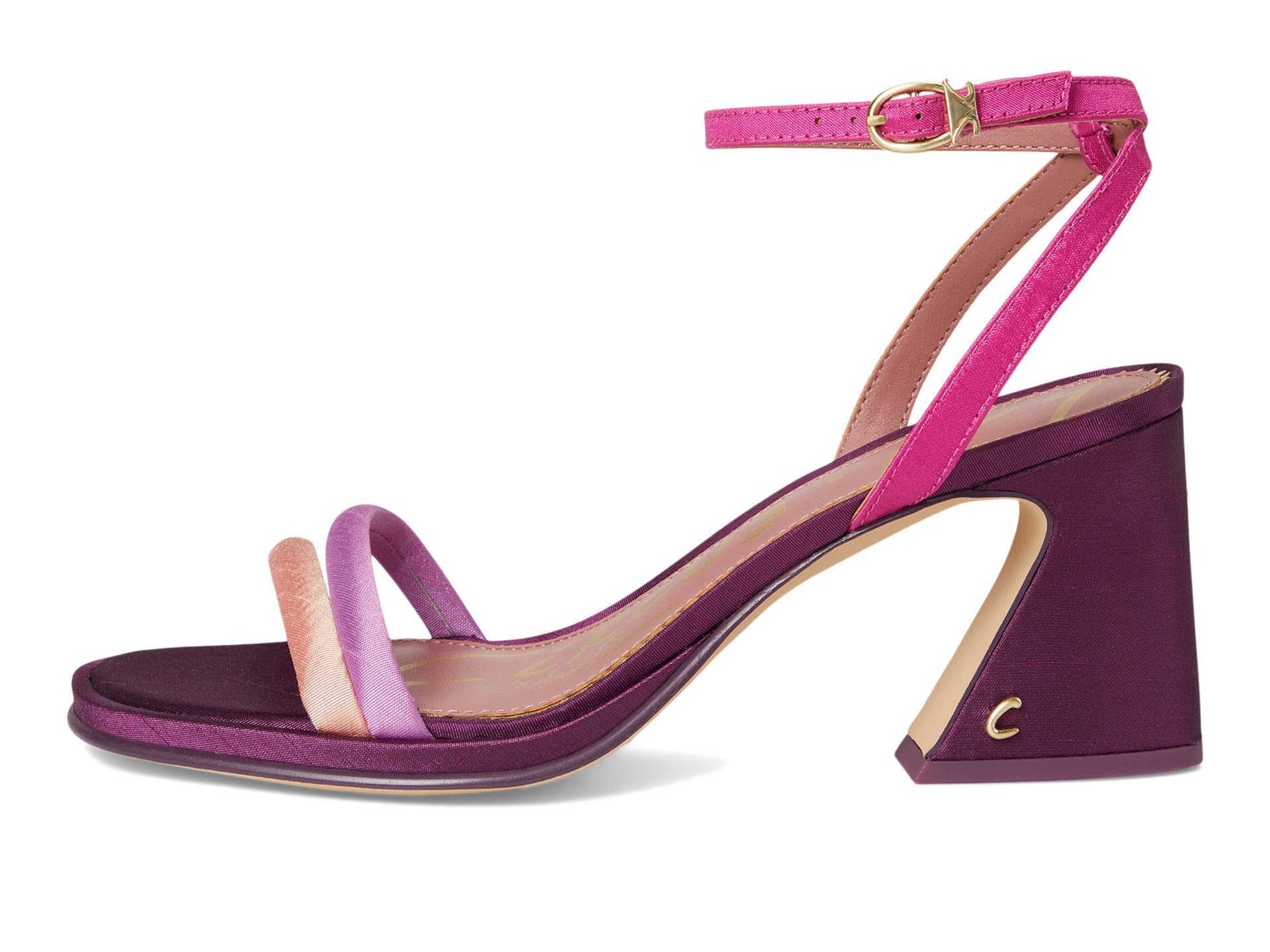 Circus NY by Sam Edelman Women's Holly Heeled Sandal, Blush/Lilac/Punchy Pink, 6 - Image 4