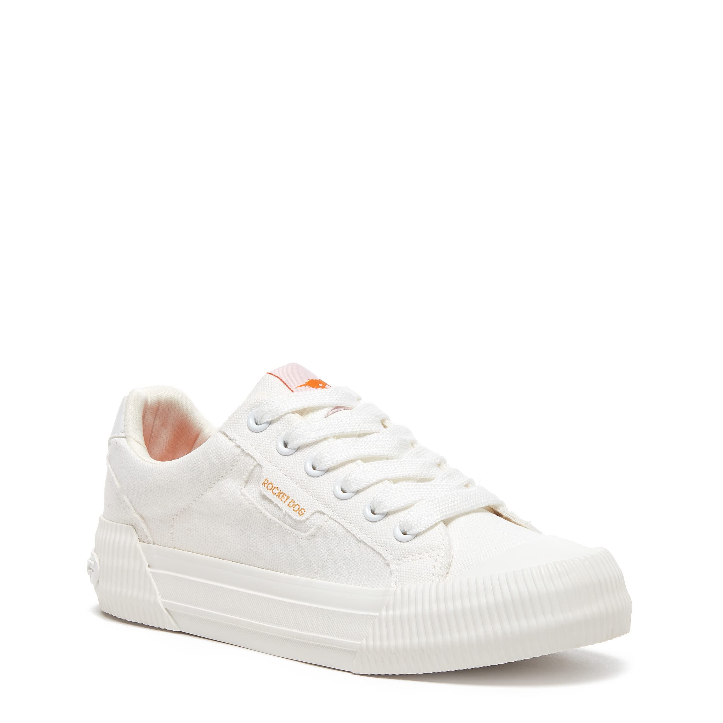 Rocket Dog Women's Cheery Sneaker, Canvas White, 8 - Image 1